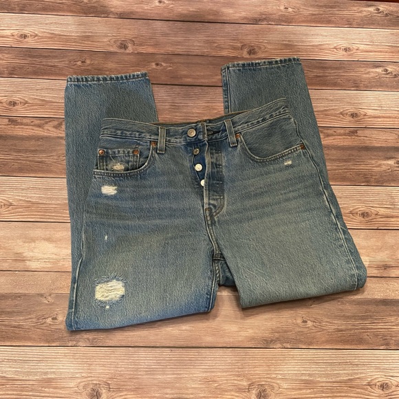 Levi's Denim - New ✨ Levi’s Original 501 Destroyed